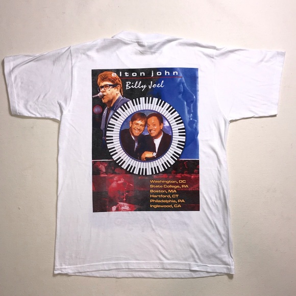 Vintage billy Joel x Elton John tee - Picture 3 of 4